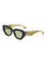 GUCCI Recycled Acetate Cateye Sunglasses