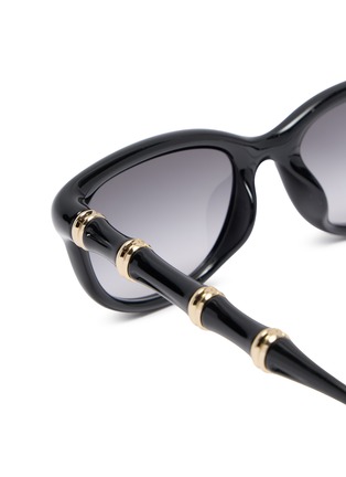 Detail View - Click To Enlarge - GUCCI - Injection Square Sunglasses