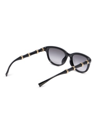 Figure View - Click To Enlarge - GUCCI - Injection Square Sunglasses