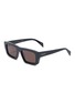 GUCCI Recycled Acetate Rectangular Sunglasses