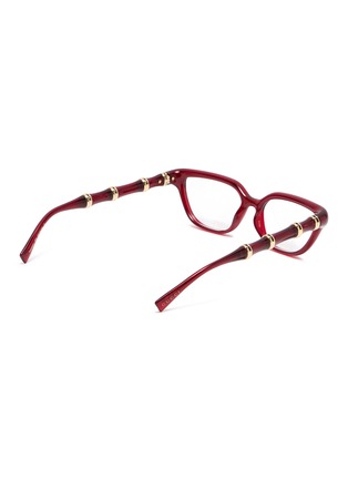 Figure View - Click To Enlarge - GUCCI - Injection Rectangular Optical Glasses
