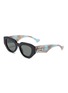 GUCCI Recycled Acetate Cateye Sunglasses