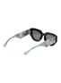 Figure View - Click To Enlarge - GUCCI - Recycled Acetate Cateye Sunglasses