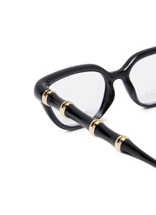 Detail View - Click To Enlarge - GUCCI - Injection Rectangular Optical Glasses