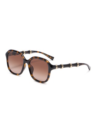 Main View - Click To Enlarge - GUCCI - Injection Square Sunglasses