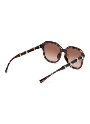 Figure View - Click To Enlarge - GUCCI - Injection Square Sunglasses