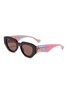 GUCCI Recycled Acetate Cateye Sunglasses