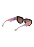 Figure View - Click To Enlarge - GUCCI - Recycled Acetate Cateye Sunglasses