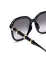 Detail View - Click To Enlarge - GUCCI - Injection Square Sunglasses