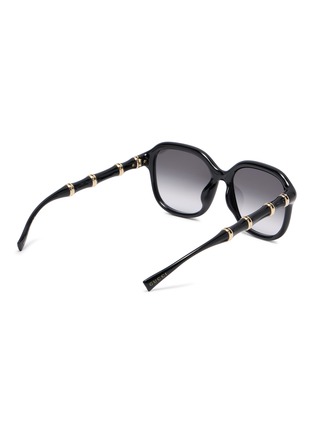 Figure View - Click To Enlarge - GUCCI - Injection Square Sunglasses