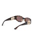 Figure View - Click To Enlarge - GUCCI - Injection Oval Sunglasses