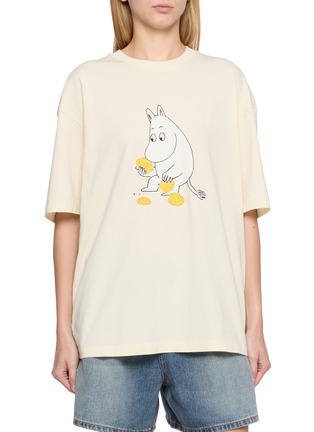 Main View - Click To Enlarge - MO&CO. - X MOOMIN Graphic T-Shirt