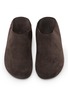 Figure View - Click To Enlarge - THE ROW - Hudson Suede Slides
