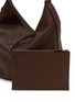Detail View - Click To Enlarge - THE ROW - Ian Leather Shoulder Bag