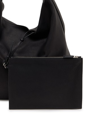 Detail View - Click To Enlarge - THE ROW - Ian Leather Shoulder Bag