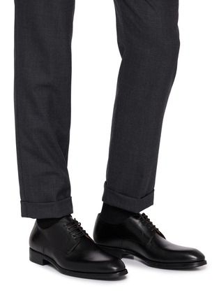 Figure View - Click To Enlarge - MAGNANNI - Leather Derby