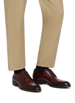 Figure View - Click To Enlarge - MAGNANNI - Leather Derby