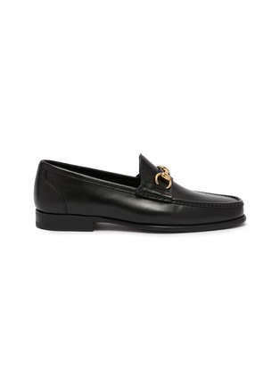 Main View - Click To Enlarge - MAGNANNI - Bolty Horsebit Leather Loafers