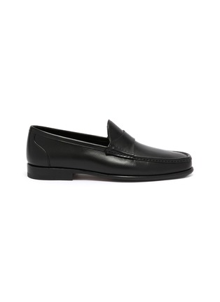 Main View - Click To Enlarge - MAGNANNI - Bolty Penny Leather Loafers