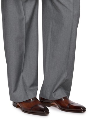 Figure View - Click To Enlarge - MAGNANNI - Vista Cap Toe Leather Oxford Shoes