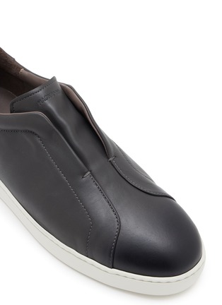 Detail View - Click To Enlarge - MAGNANNI - Laceless Leather Slip-On Men's Sneakers