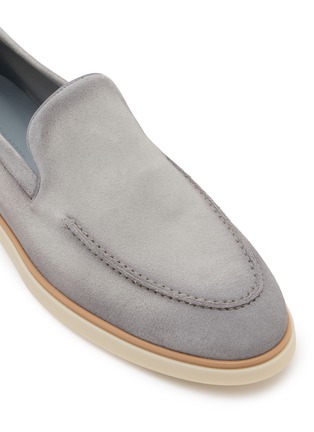 Detail View - Click To Enlarge - MAGNANNI - Suede Venetian Loafers