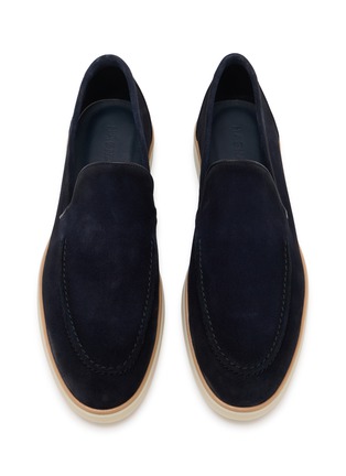 Detail View - Click To Enlarge - MAGNANNI - Suede Venetian Loafers