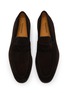 Detail View - Click To Enlarge - MAGNANNI - Crostidifu Suede Penny Loafers