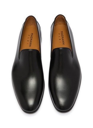 Detail View - Click To Enlarge - MAGNANNI - Boltiarcade Leather Venetian Loafers