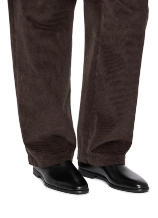 Figure View - Click To Enlarge - MAGNANNI - Boltiarcade Leather Venetian Loafers