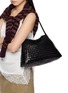 Figure View - Click To Enlarge - DRAGON DIFFUSION - Santa Maria S. Croce Tapered Leather Shoulder Bag