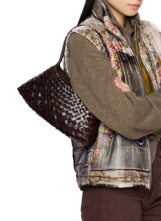 Figure View - Click To Enlarge - DRAGON DIFFUSION - Rosanna Mini S. Tapered Leather Shoulder Bag