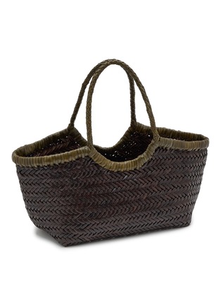 Detail View - Click To Enlarge - DRAGON DIFFUSION - Nantucket Small Bi-colour Leather Tote Bag