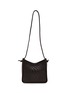 DRAGON DIFFUSION Glendhu Optical Weave Gusset Leather Hobo Bag