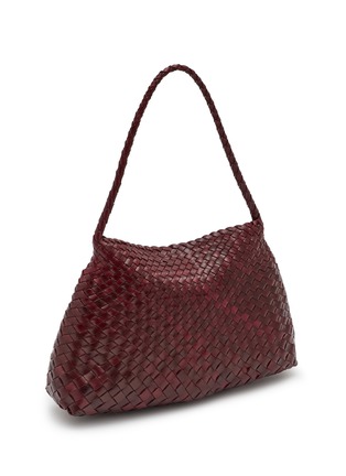 Detail View - Click To Enlarge - DRAGON DIFFUSION - Santa Maria S. Croce Tapered Leather Shoulder Bag