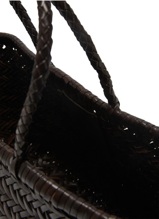 Detail View - Click To Enlarge - DRAGON DIFFUSION - Bamboo Triple Jump Small Leather Tote Bag