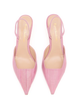 Detail View - Click To Enlarge - RUPERT SANDERSON - Aminta 55 Leather Slingback Pumps