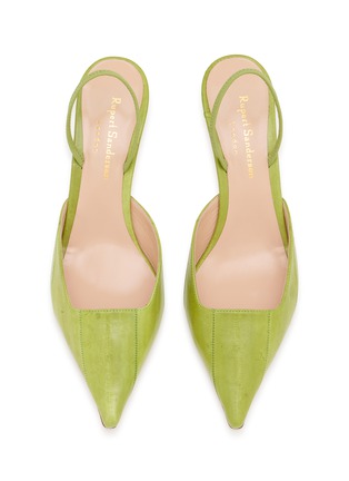 Detail View - Click To Enlarge - RUPERT SANDERSON - Aminta 55 Leather Slingback Pumps