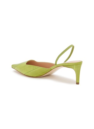  - RUPERT SANDERSON - Aminta 55 Leather Slingback Pumps