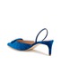  - RUPERT SANDERSON - Aminta 55 Velvet Slingback Pumps