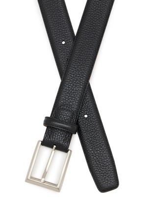 Detail View - Click To Enlarge - MAGNANNI - Rugoarcade Leather Belt