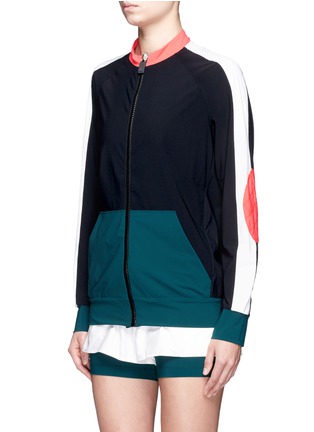 Front View - Click To Enlarge - NO KA’OI - 'Wehe' colourblock performance jacket
