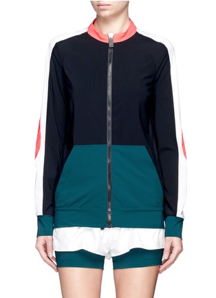 Main View - Click To Enlarge - NO KA’OI - 'Wehe' colourblock performance jacket