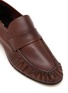 Detail View - Click To Enlarge - THE ROW - Soft Aged Grainy Leather Loafers