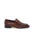 THE ROW Soft Aged Grainy Leather Loafers