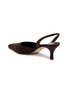Detail View - Click To Enlarge - THE ROW - 55 Inez Suede Slingback Pumps