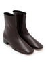 Figure View - Click To Enlarge - THE ROW - Cindy Leather Ankle Boots