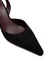 Detail View - Click To Enlarge - THE ROW - 55 Inez Suede Slingback Pumps