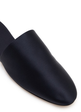 Detail View - Click To Enlarge - THE ROW - Tilda Slip On Satin Slippers