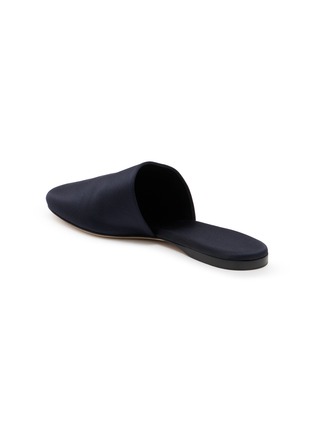 Detail View - Click To Enlarge - THE ROW - Tilda Slip On Satin Slippers